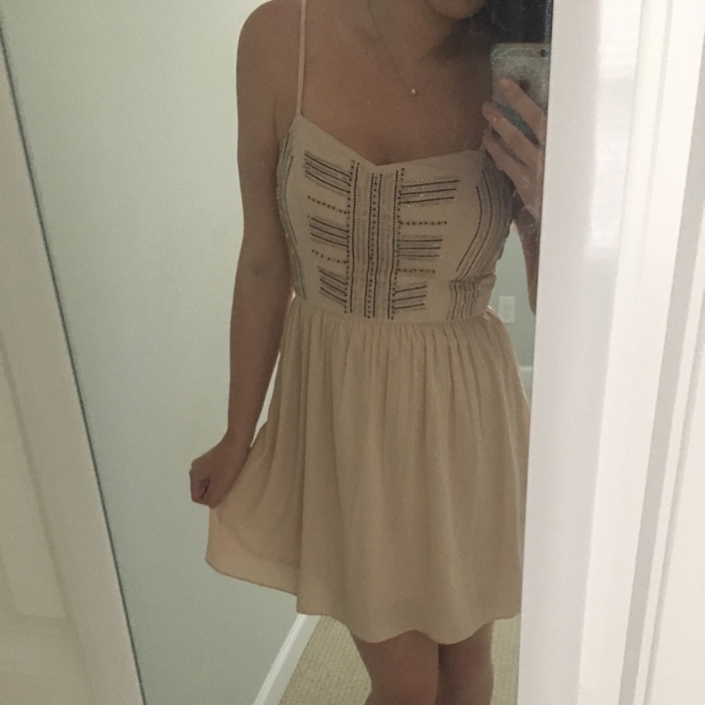 NYE American Eagle Blush Pink Dress